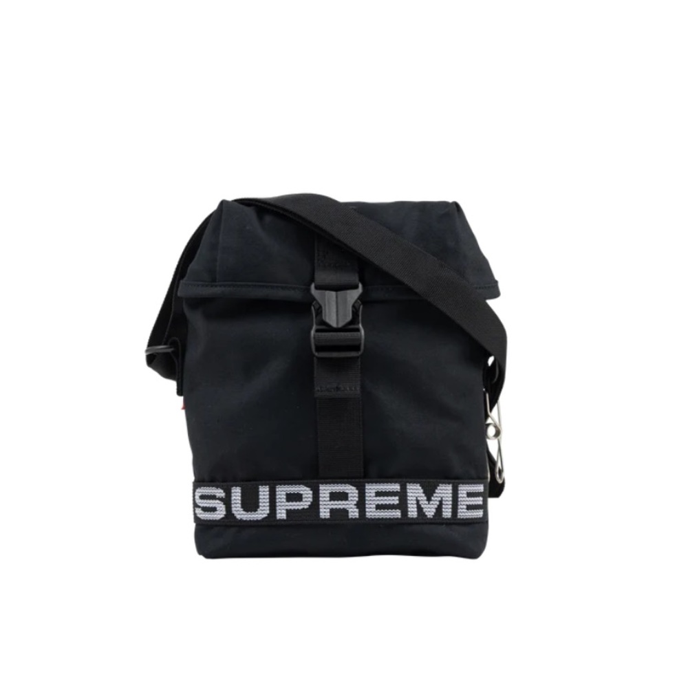 Supreme Black Messenger Bag SS 23
